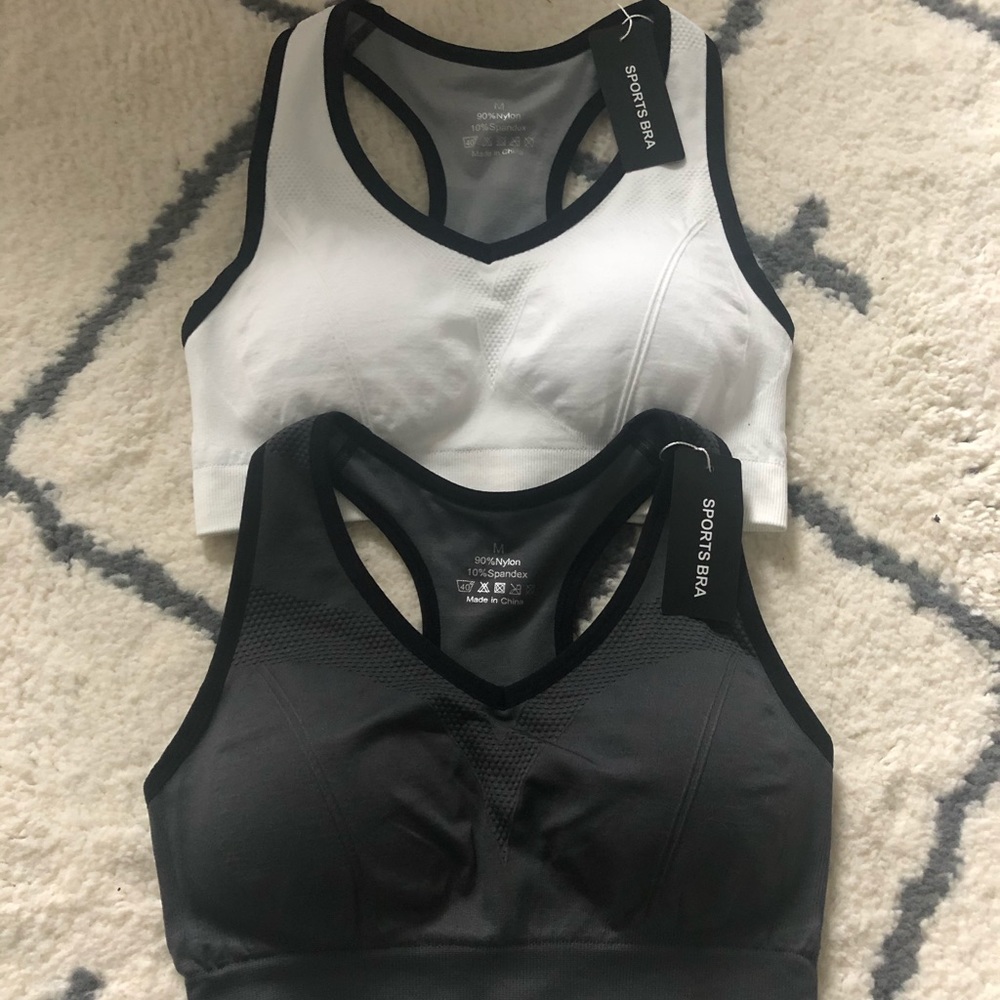 NWT Amazon low impact sports bras